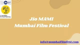 Unveiling Cinematic Excellence MAMI Film Festival 2023 and Jio Cinema Spectacular Schedule