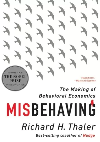 [PDF] DOWNLOAD Misbehaving: The Making of Behavioral Economics