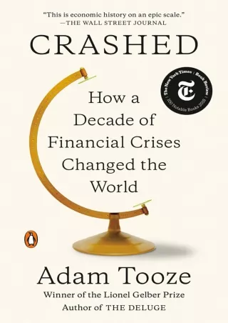Download Book [PDF] Crashed: How a Decade of Financial Crises Changed the World
