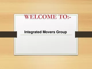 welcome to
