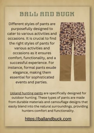 Timeless Vintage Duck Camo Pants Classic Style for Fashion-Forward Explorers