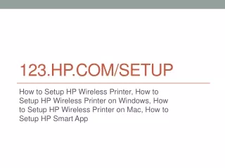 123.hp.com/setup