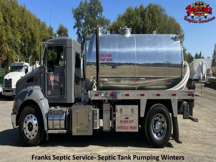 franks septic service septic tank pumping winters