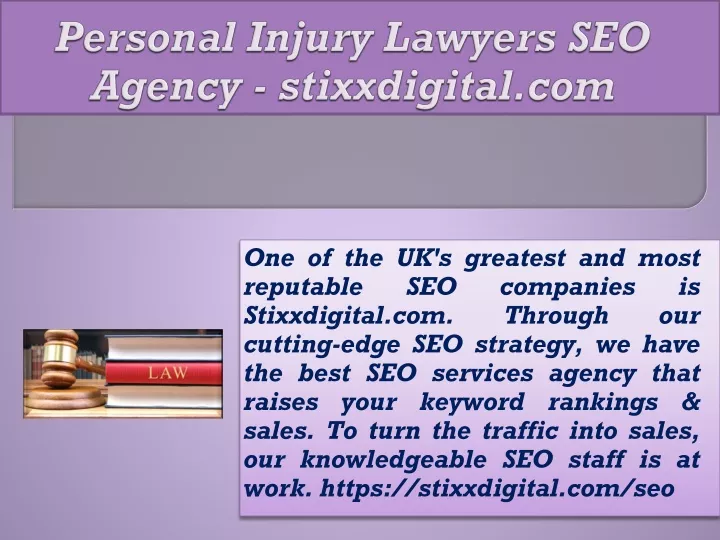 personal injury lawyers seo agency stixxdigital com