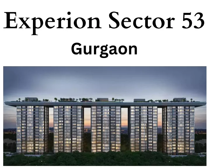 experion sector 53 gurgaon