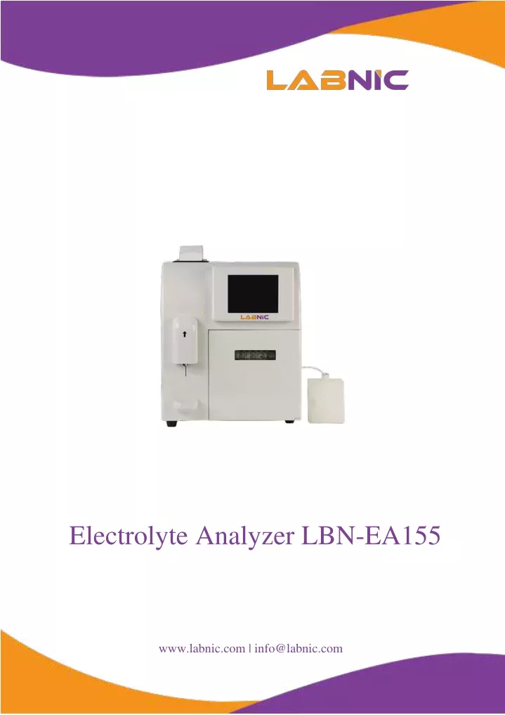 electrolyte analyzer lbn ea155