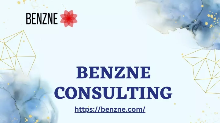 benzne consulting https benzne com