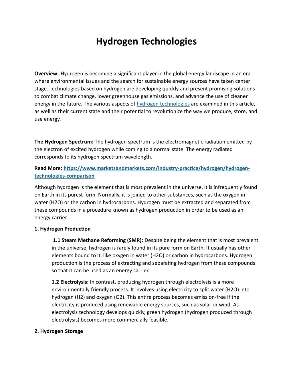 PPT - Hydrogen Technologies PDF PowerPoint Presentation, free download ...