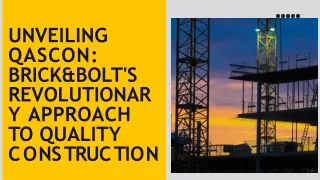 unveiling qascon brick bolt s revolutionar