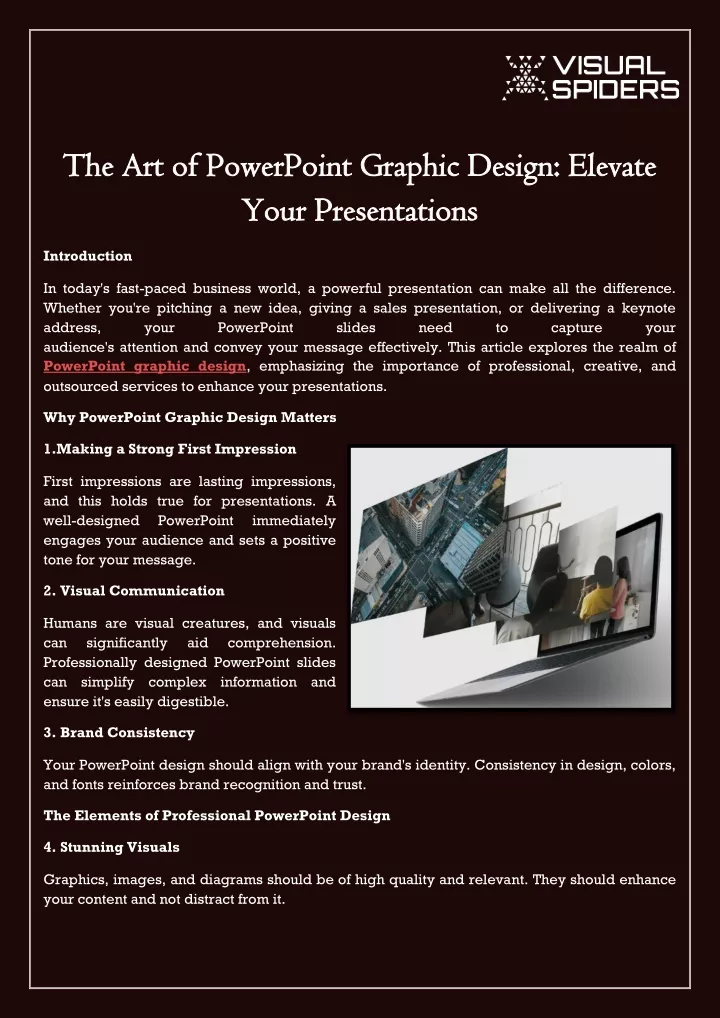 the art of powerpoint graphic design elevate