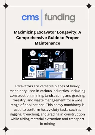 Excavator Leasing: Efficient Equipment Solutions