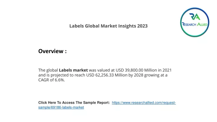 labels global market insights 2023