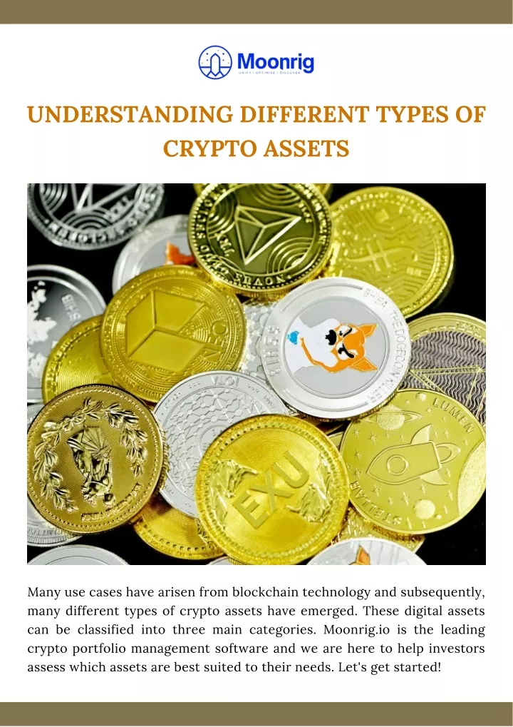 understanding different types of crypto assets