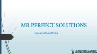 mr perfect solutions
