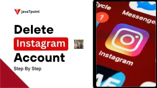 How to delete an Instagram account- Javatpoint