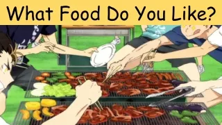 BBQ What Food Do You Like with Flip Card Online Game - 2nd Graders October