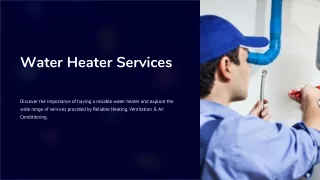 Water Heater Services