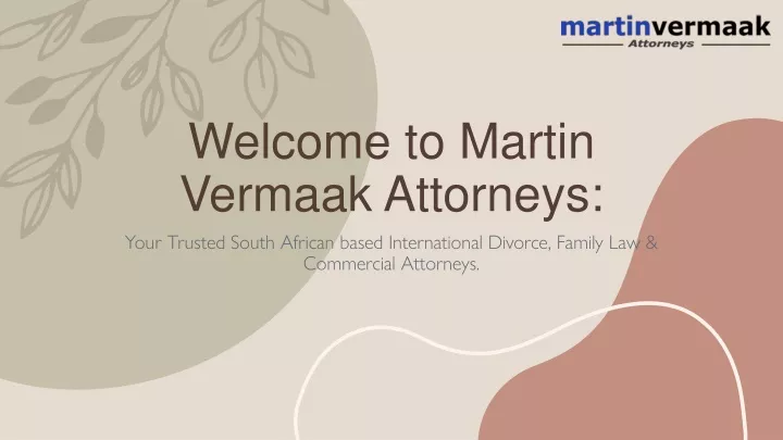 welcome to martin vermaak attorneys