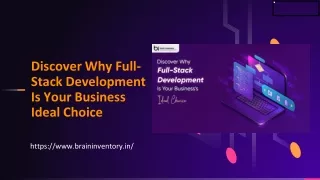 discover why full stack development is your business ideal choice