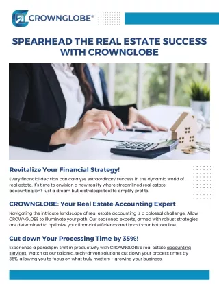 Spearhead The Real Estate Success With The CROWNGLOBE