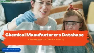 Chemical Manufacturers Database - InfoGlobalData