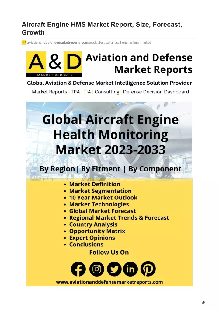 aircraft engine hms market report size forecast