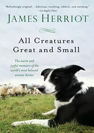 DOWNLOAD/PDF All Creatures Great and Small