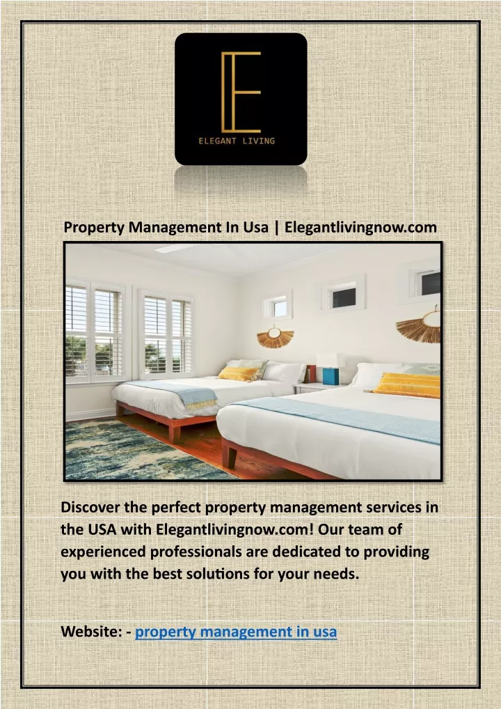 property management in usa elegantlivingnow com