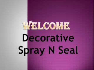 welcome