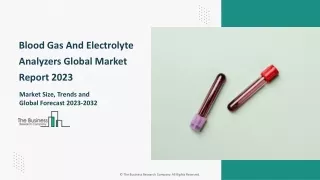 Blood Gas And Electrolyte Analyzers Market