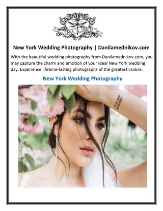 New York Wedding Photography