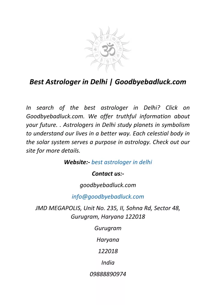 best astrologer in delhi goodbyebadluck com