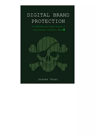 Ebook Download Digital Brand Protection Investigating Brand Piracy And Intellect