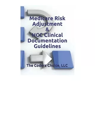 Download Medicare Risk Adjustment And Hcc Clinical Documentation Guidelines Unli