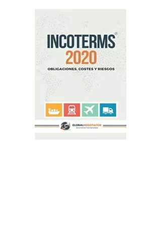 Download Pdf Incoterms 2020 Obligaciones Costes Y Riesgos Spanish Edition For An