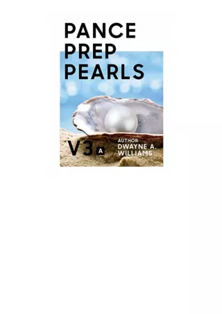Ebook Download Pance Prep Pearls V3 Part A Full