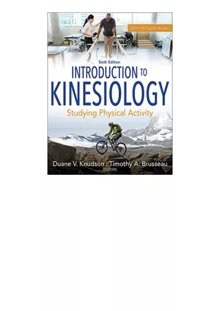 Download Pdf Introduction To Kinesiology Studying Physical Activity Unlimited