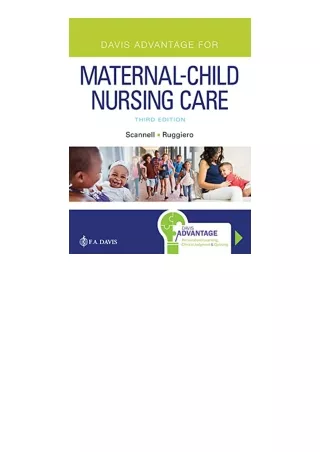Download Davis Advantage For Maternal Child Nursing Care For Android
