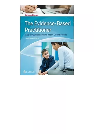 Download Pdf The Evidence Based Practitioner Applying Research To Meet Client Ne