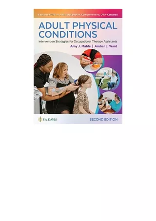 Ebook Download Adult Physical Conditions Intervention Strategies For Occupationa