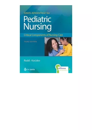 Download Davis Advantage For Pediatric Nursing Critical Components Of Nursing Ca