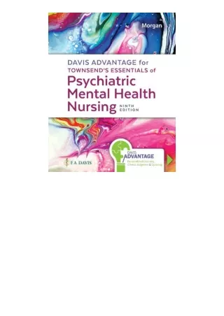Download Pdf Davis Advantage For Townsends Essentials Of Psychiatric Mental Heal