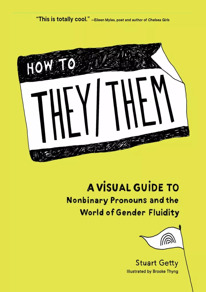 how to they them a visual guide to nonbinary