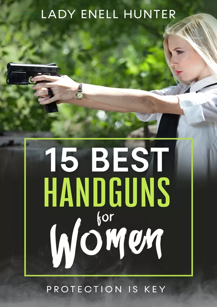 15 best handguns for women protection