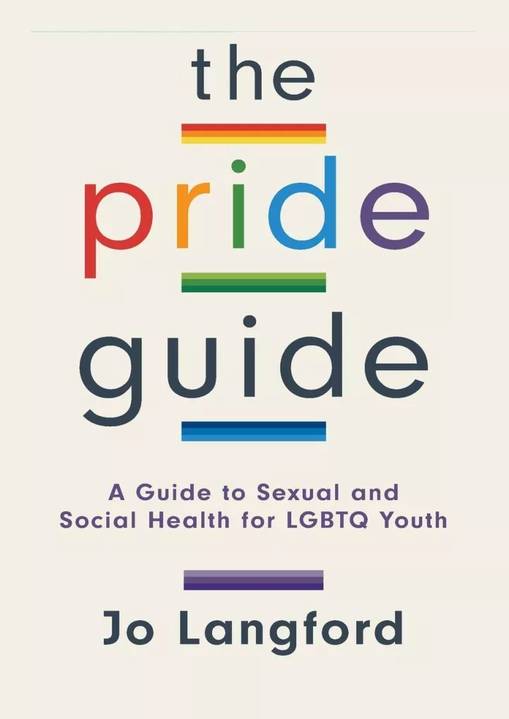 the pride guide a guide to sexual and social