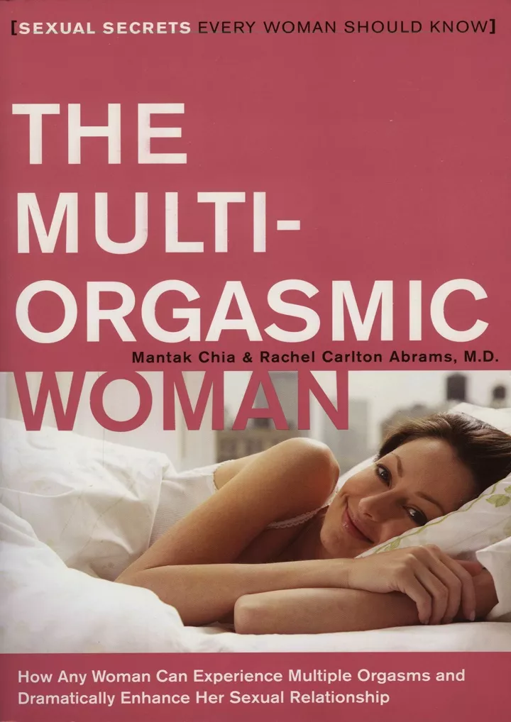 the multi orgasmic woman sexual secrets every