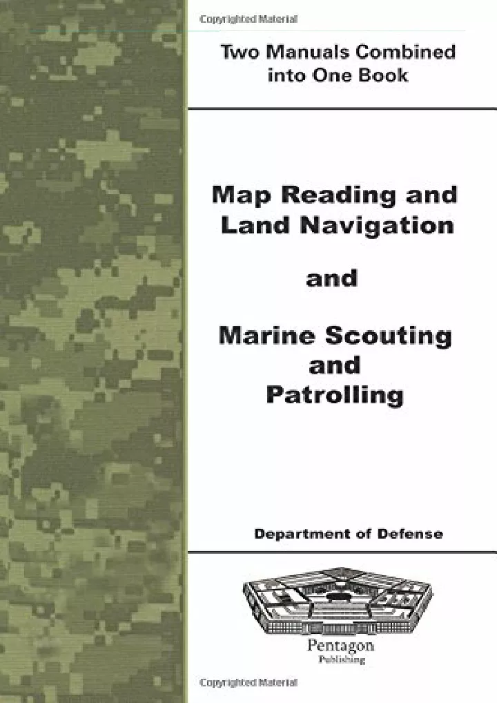 map reading and land navigation and marine