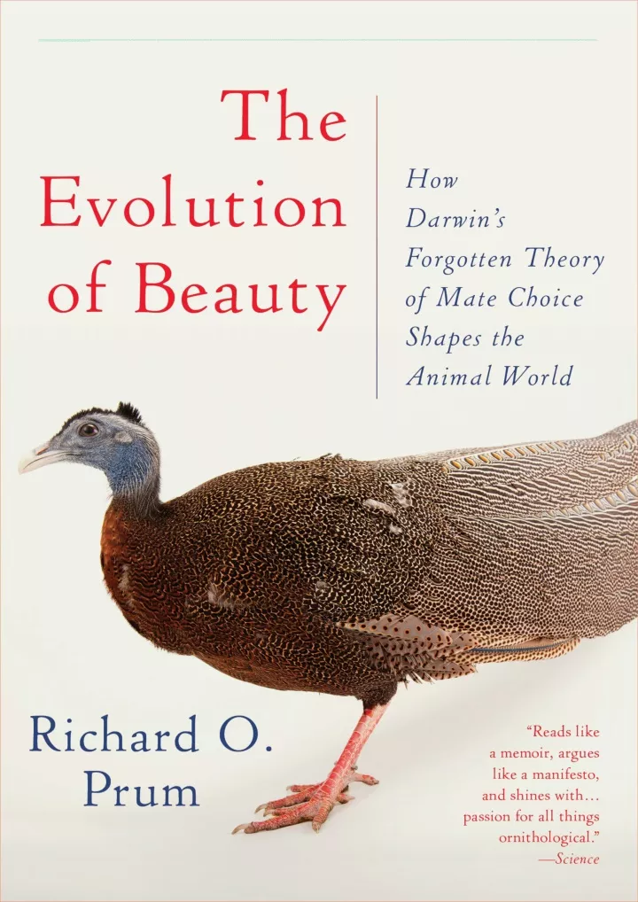 the evolution of beauty how darwin s forgotten