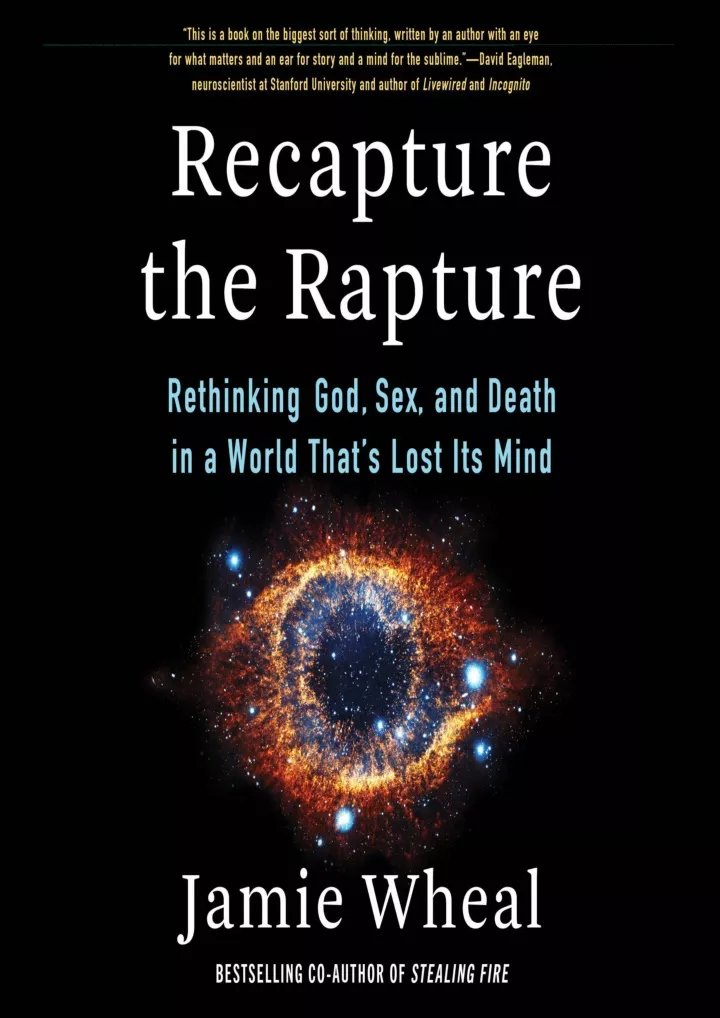 recapture the rapture rethinking