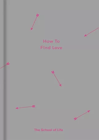 PDF KINDLE DOWNLOAD How to Find Love (Essay Books) android